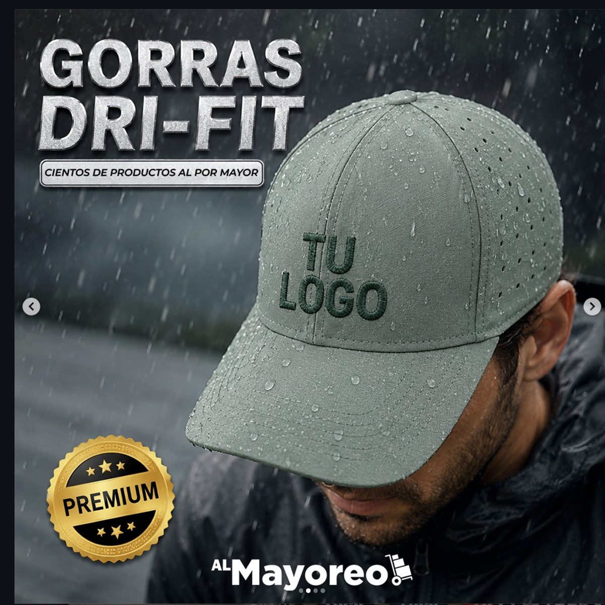 Gorra personalizada con tu logo — AL Mayoreo