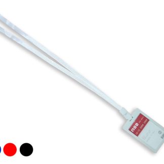 PORTA CREDENCIAL PLASTICO BLANCO