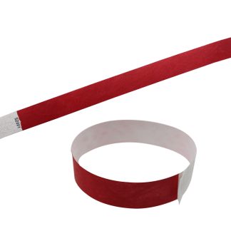 PULSERA DE PAPEL ROJA